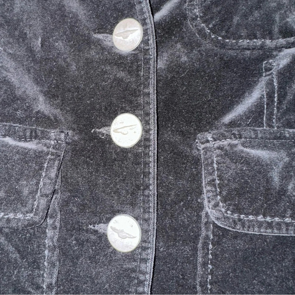 Y2K Velvet Blazer BCBGMaxAzria‎ - Picture 2 of 6